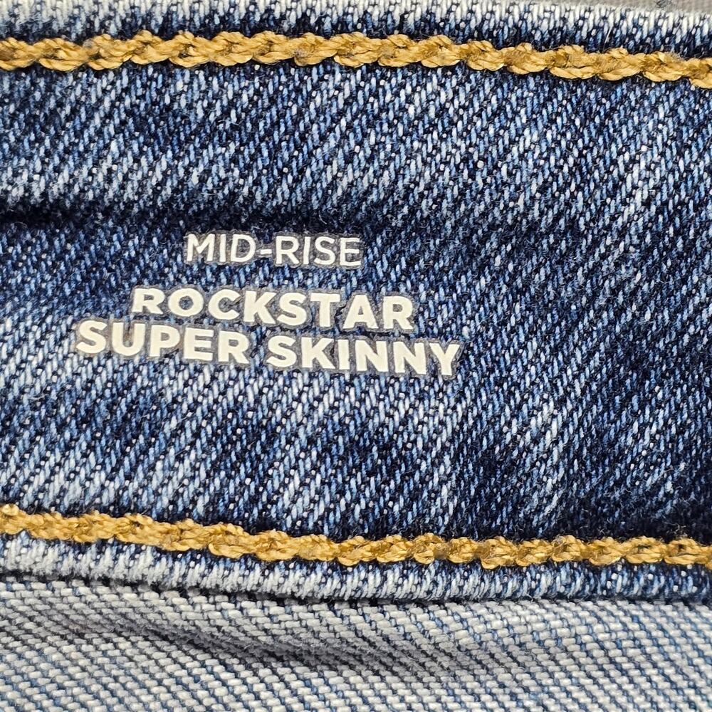 Distressed Blue Jeans - Picture 5 of 9